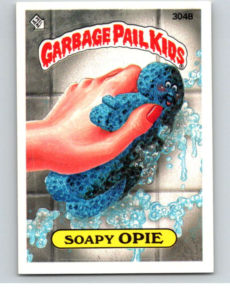 1987 Topps Garbage Pail Kids Series 8 #304B Soapy Opie   V73503 Image 1