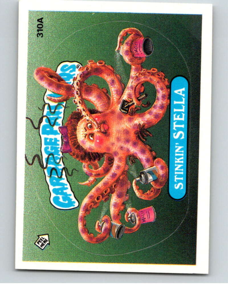 1987 Topps Garbage Pail Kids Series 8 #310A Stinkin Stella   V73520 Image 1