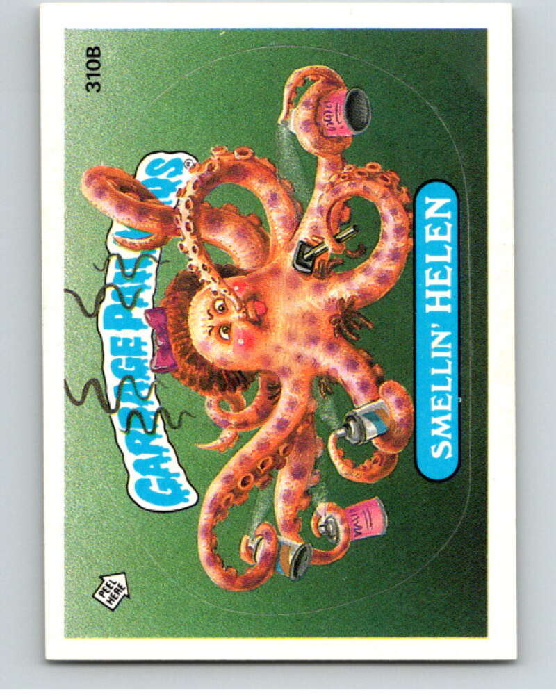 1987 Topps Garbage Pail Kids Series 8 #310B Smellin' Helen   V73521 Image 1