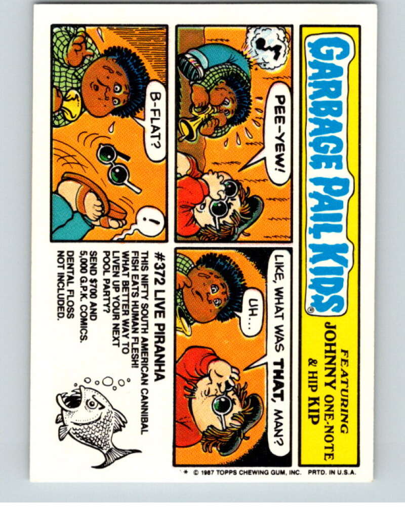 1987 Topps Garbage Pail Kids Series 8 #310B Smellin' Helen   V73521 Image 2