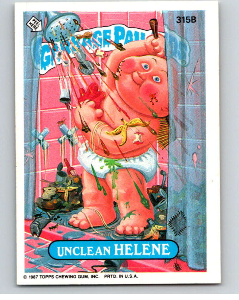 1987 Topps Garbage Pail Kids Series 8 #315B Unclean Helene   V73536 Image 1