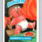 1987 Topps Garbage Pail Kids Series 8 #317A James Flames   V73539 Image 1