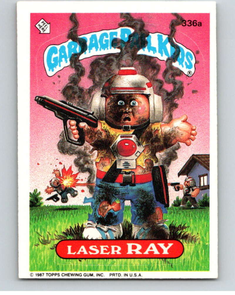1987 Topps Garbage Pail Kids Series 9 #336A Laser Ray   V73588 Image 1