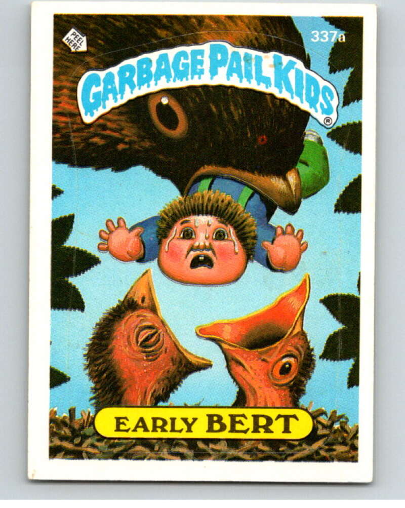 1987 Topps Garbage Pail Kids Series 9 #337A Early Bert   V73591 Image 1
