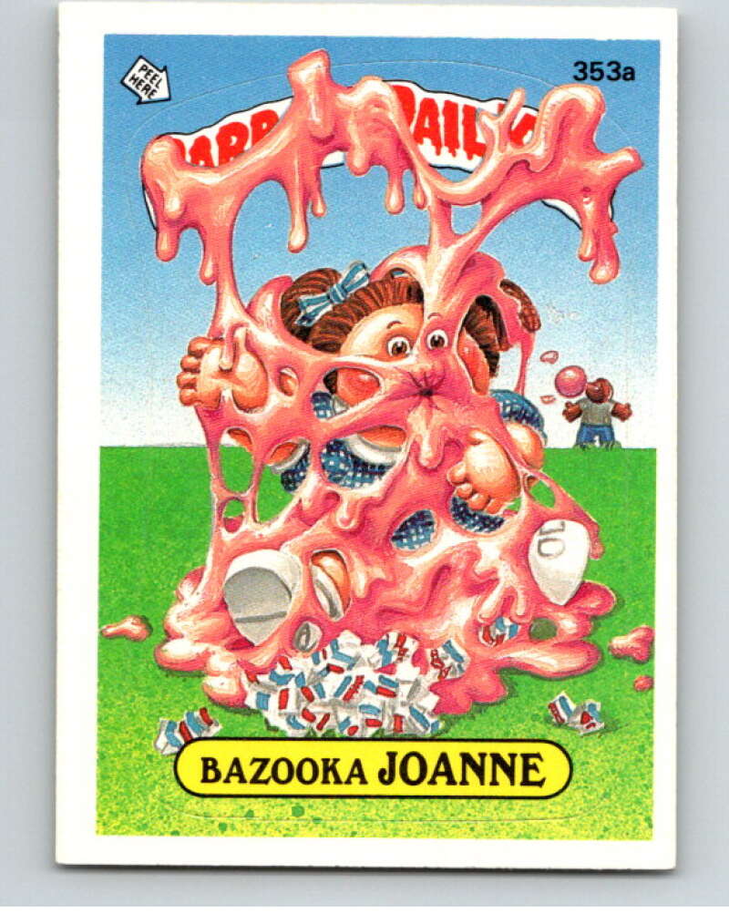 1987 Topps Garbage Pail Kids Series 9 #353A Bazooka Joanne   V73632 Image 1