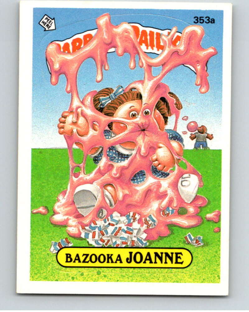 1987 Topps Garbage Pail Kids Series 9 #353A Bazooka Joanne   V73633 Image 1