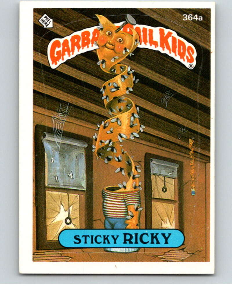 1987 Topps Garbage Pail Kids Series 9 #364A Sticky Ricky   V73656 Image 1
