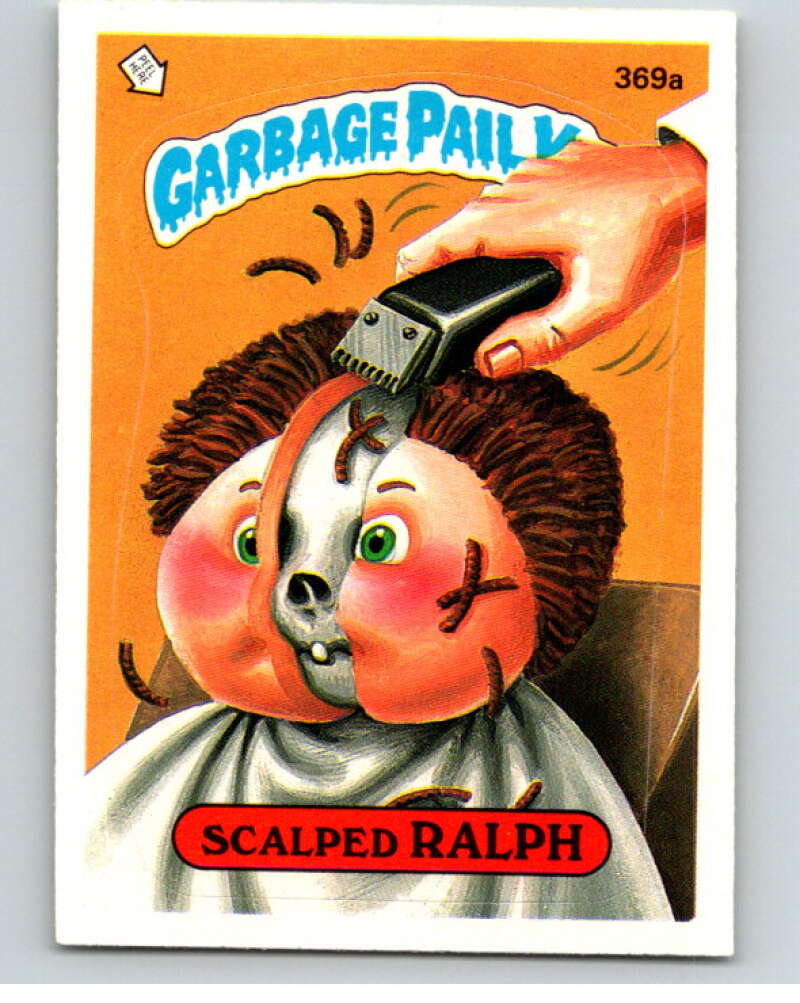 1987 Topps Garbage Pail Kids Series 9 #369A Scalped Ralph   V73674 Image 1