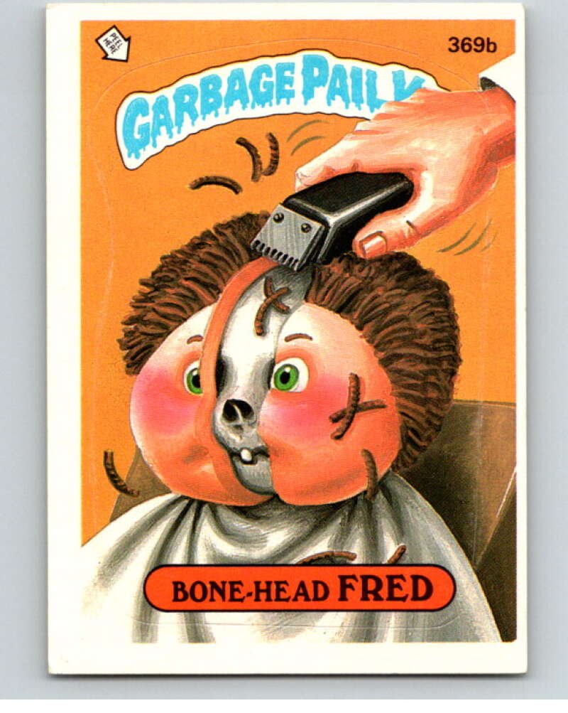 1987 Topps Garbage Pail Kids Series 9 #369B Bone-Head Fred   V73677 Image 1