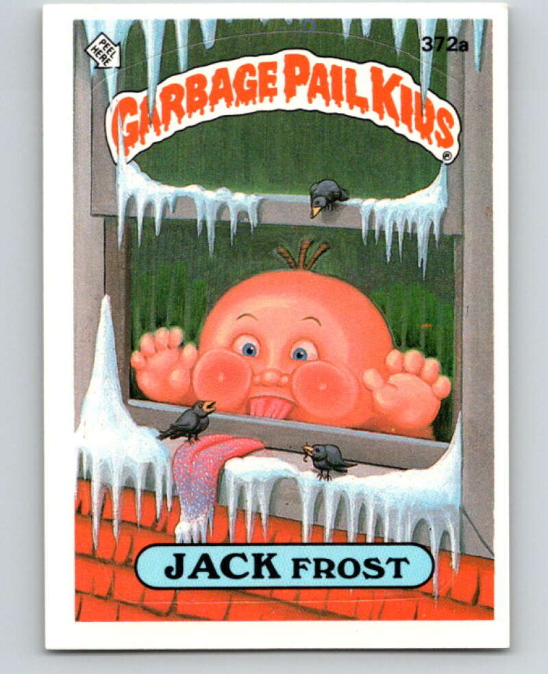 1987 Topps Garbage Pail Kids Series 9 #372A Jack Frost   V73682 Image 1