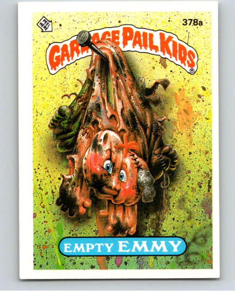 1987 Topps Garbage Pail Kids Series 9 #378A Empty Emmy   V73698 Image 1