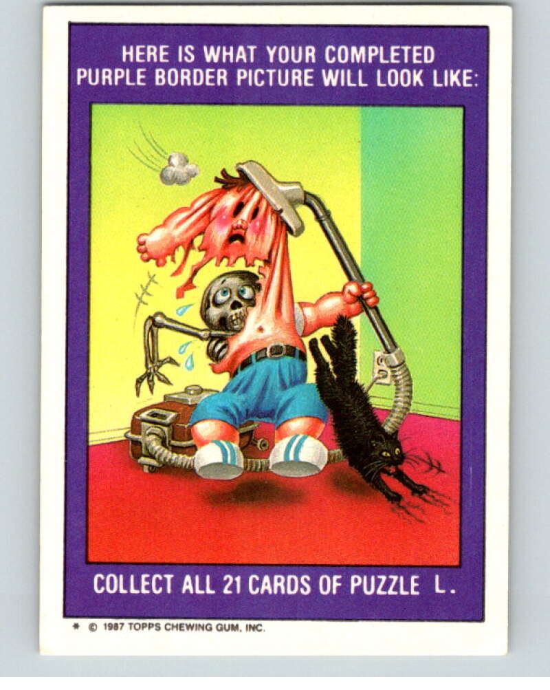 1987 Topps Garbage Pail Kids Series 10 #379A Locked Dorian   V73702 Image 2
