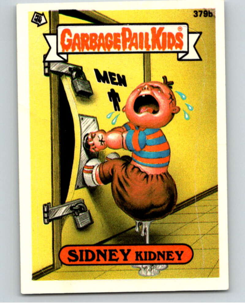 1987 Topps Garbage Pail Kids Series 10 #379B Sidney Kidney   V73703 Image 1