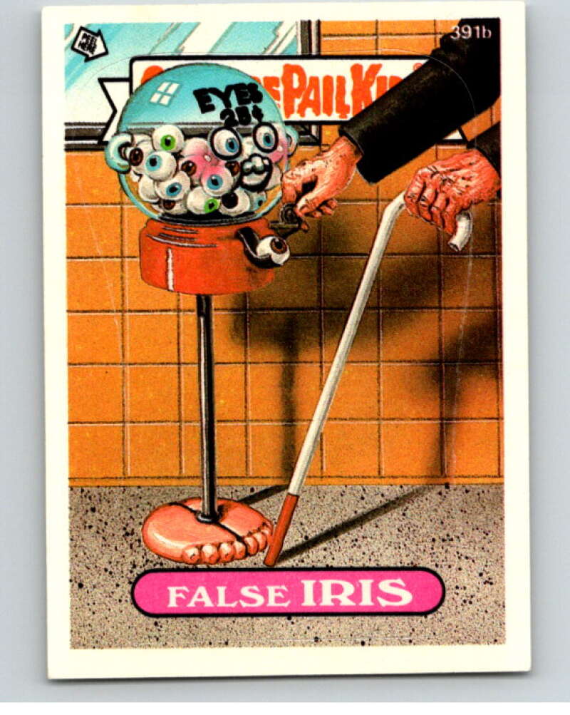 1987 Topps Garbage Pail Kids Series 10 #391B False Iris   V73730 Image 1