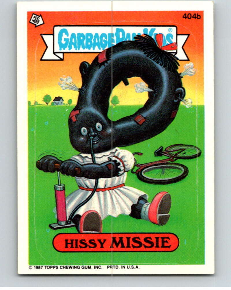 1987 Topps Garbage Pail Kids Series 10 #404B Hissy Missie   V73751 Image 1