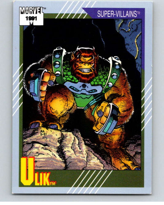1991 Impel Marvel Universe #68 Ulik   V73816 Image 1