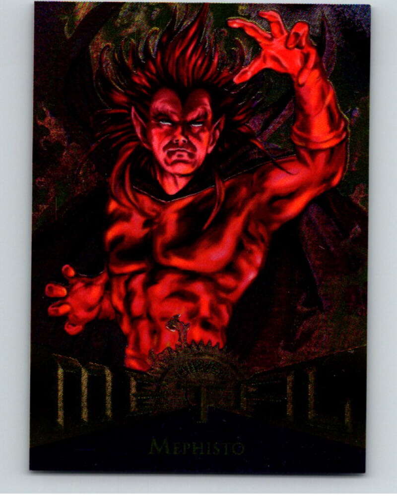 1995 Marvel Metal #34 Mephisto   V73834 Image 1