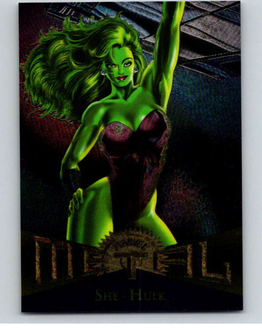 1995 Marvel Metal #39 She-Hulk   V73836 Image 1