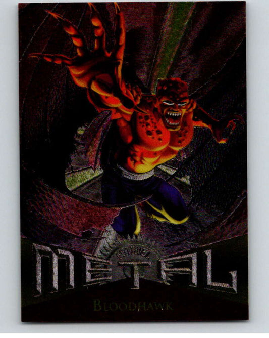 1995 Marvel Metal #43 Bloodhawk   V73838 Image 1