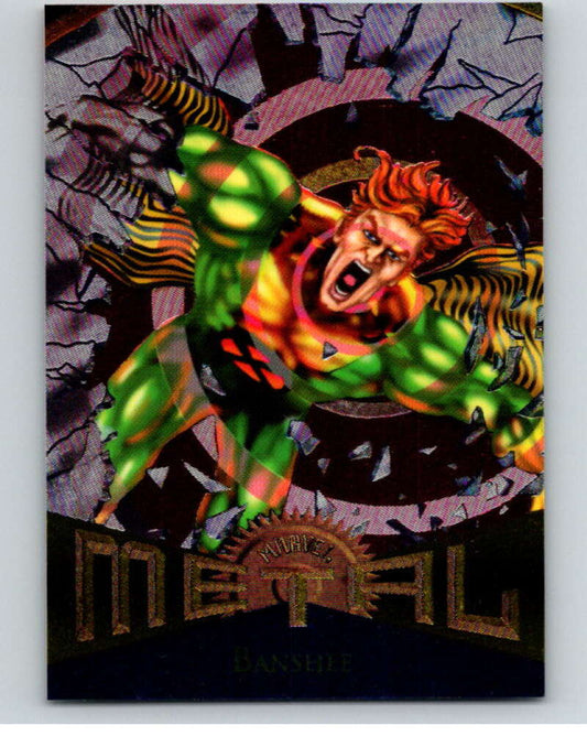 1995 Marvel Metal #84 Banshee   V73845 Image 1