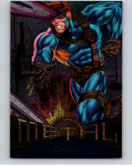 1995 Marvel Metal #91 Cyclops   V73847 Image 1