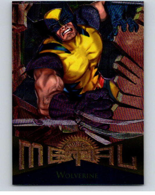 1995 Marvel Metal #125 Wolverine   V73856 Image 1