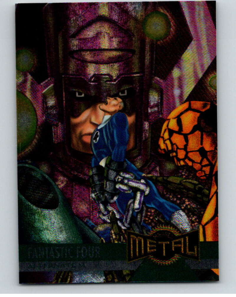 1995 Marvel Metal #129 The Fantastic Four   V73859 Image 1
