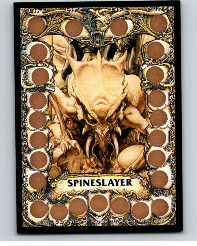 1994 BattleCards #39 Spineslayer  V73862 Image 1