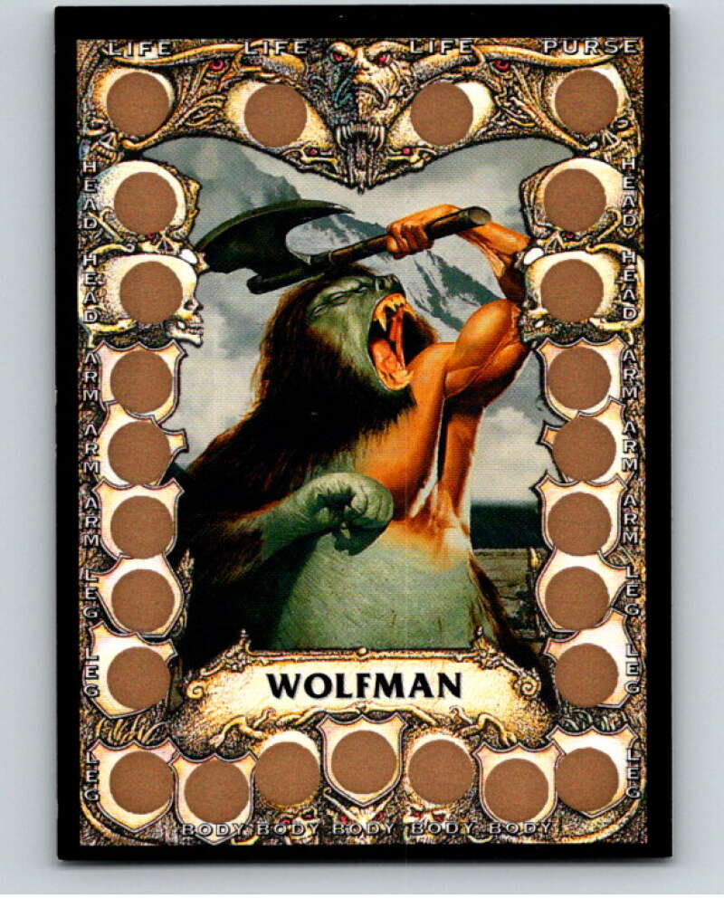 1994 BattleCards #75 Wolfman  V73864 Image 1