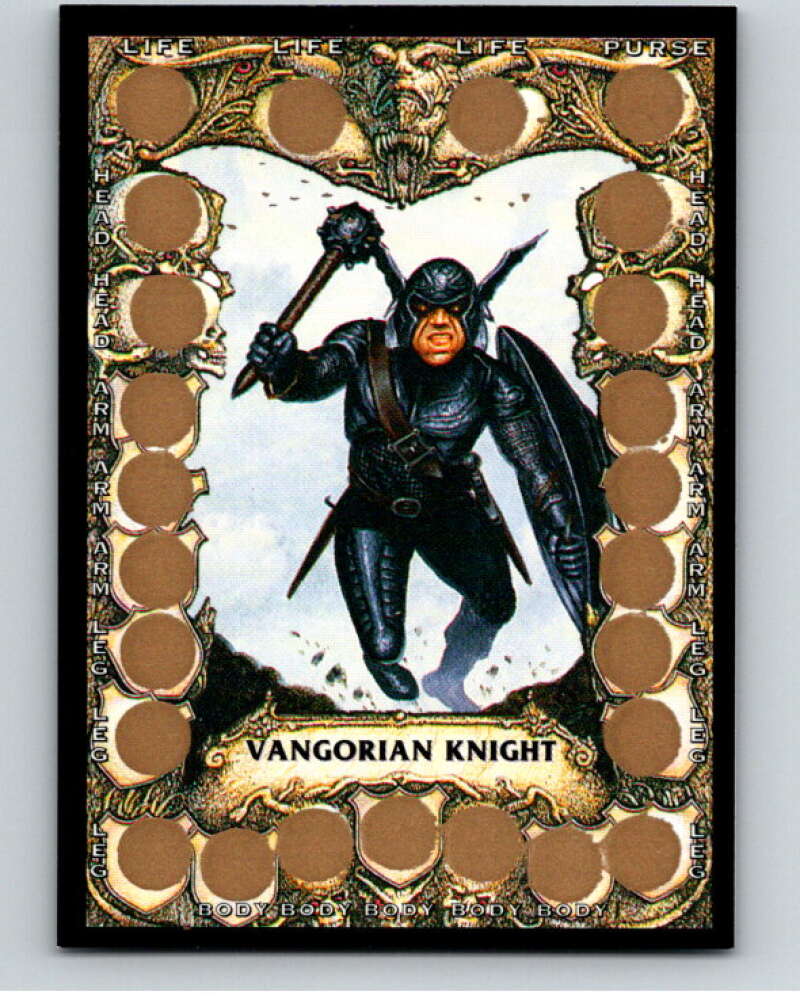 1994 BattleCards #132 Vangorian Knight  V73868 Image 1