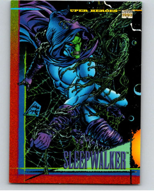 1993 SkyBox Marvel Universe #52 Sleepwalker   V73886 Image 1