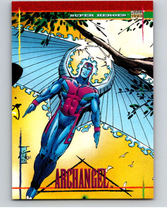 1993 SkyBox Marvel Universe #110 Archangel   V73901 Image 1