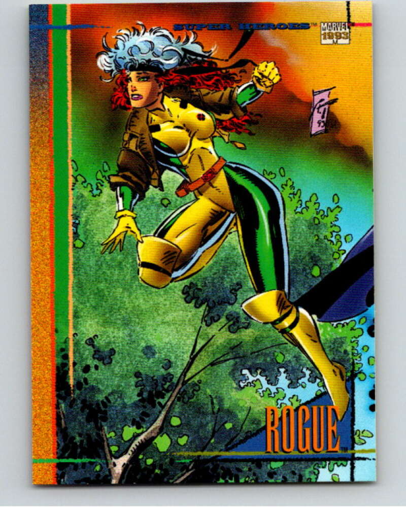 1993 SkyBox Marvel Universe #112 Rogue   V73903 Image 1
