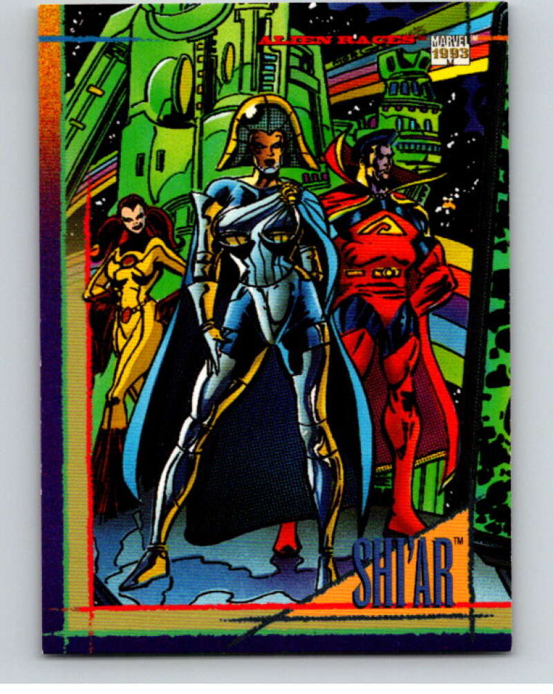 1993 SkyBox Marvel Universe #124 Shi'ar   V73915 Image 1