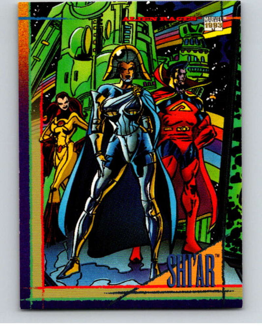 1993 SkyBox Marvel Universe #124 Shi'ar   V73915 Image 1
