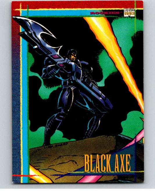 1993 SkyBox Marvel Universe #127 Black Axe   V73917 Image 1