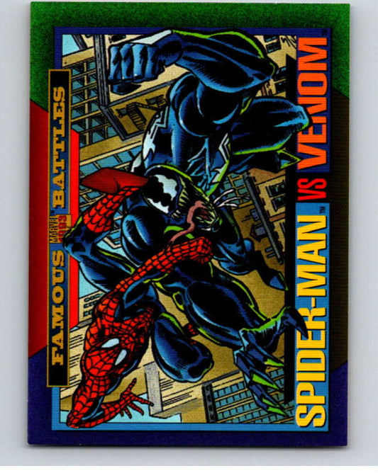 1993 SkyBox Marvel Universe #152 Spider-Man/Venom   V73939 Image 1