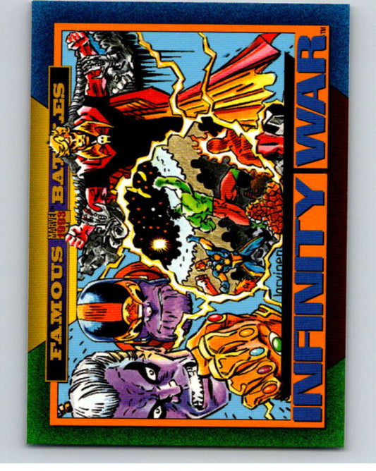 1993 SkyBox Marvel Universe #156 Infinity War   V73943 Image 1