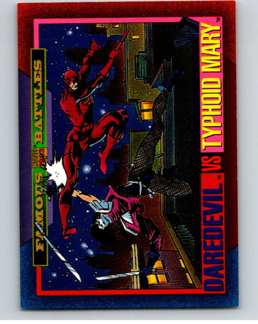 1993 SkyBox Marvel Universe #168 Daredevil/Typhoid Mary   V73955 Image 1