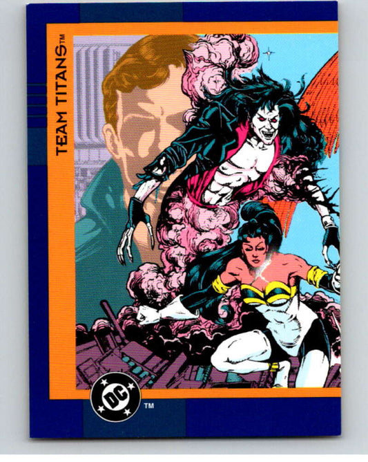 1993 SkyBox DC Cosmic Teams #13 Team Titans   V73962 Image 1