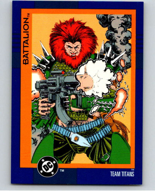 1993 SkyBox DC Cosmic Teams #70 Battalion   V73966 Image 1
