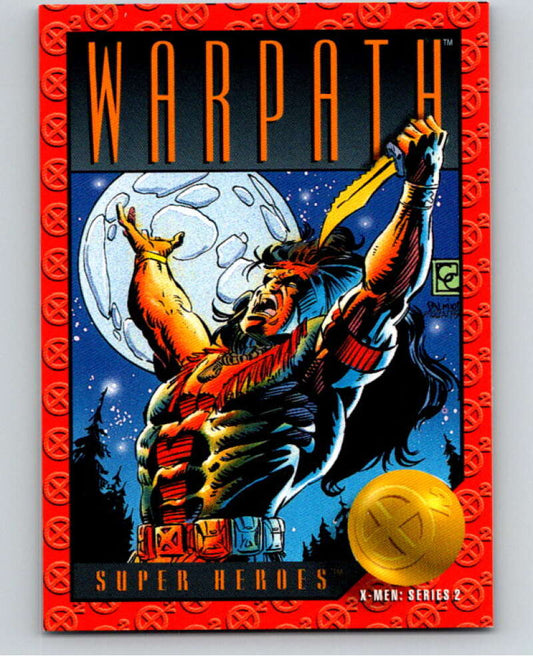 1993 Uncanny X-Men Series II #34 Warpath  V73992 Image 1