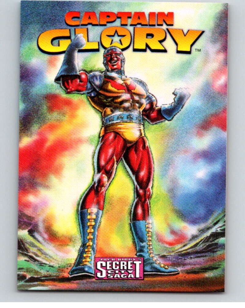 1993 Jack Kirby's Secret City Saga #1 Captain Glory  V74005 Image 1