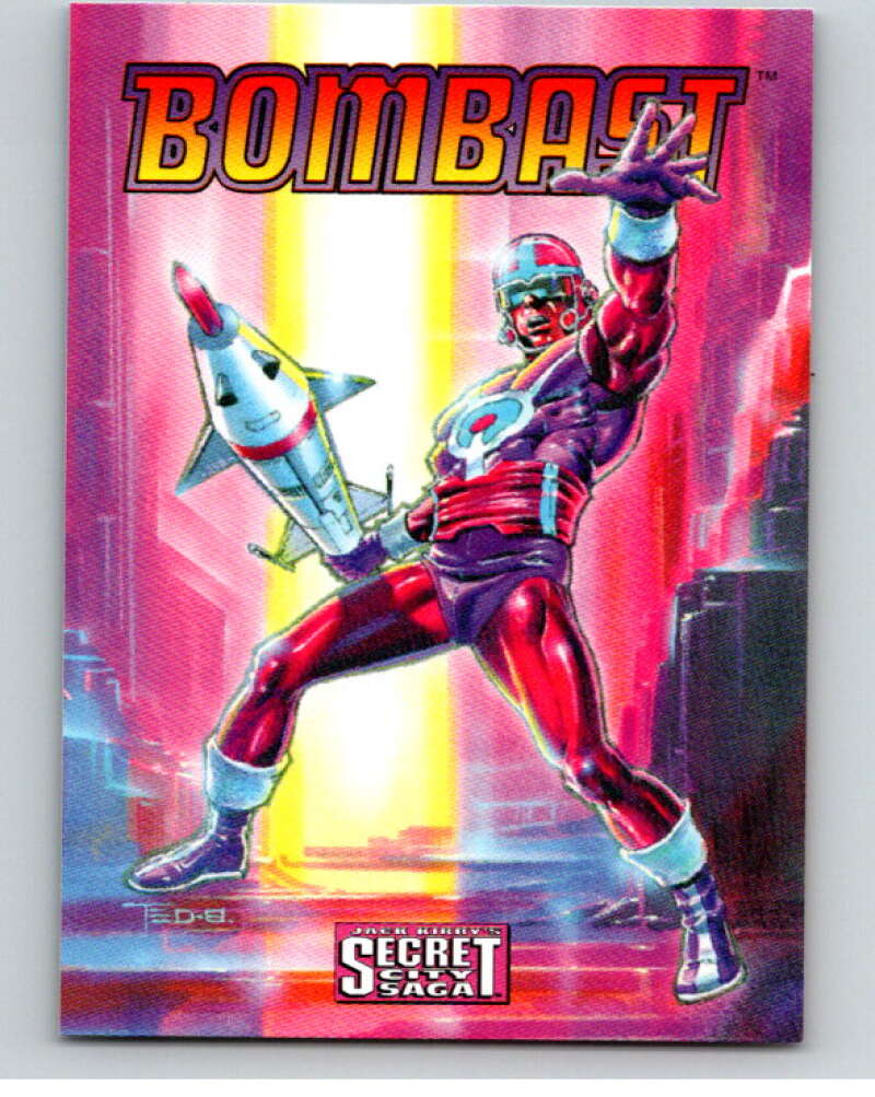 1993 Jack Kirby's Secret City Saga #3 Bombast  V74007 Image 1