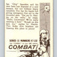 1964 Donruss Combat #107 German Bombs   V74111 Image 2