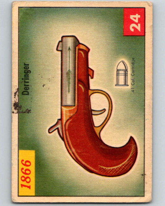 1953 Guns and Pistols #24 Derringer  V74146 Image 1