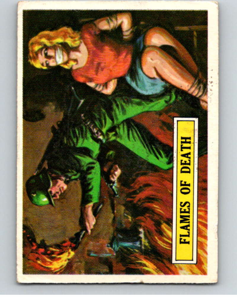 1965 Topps Battle #52 Flames of Death   V74174 Image 1