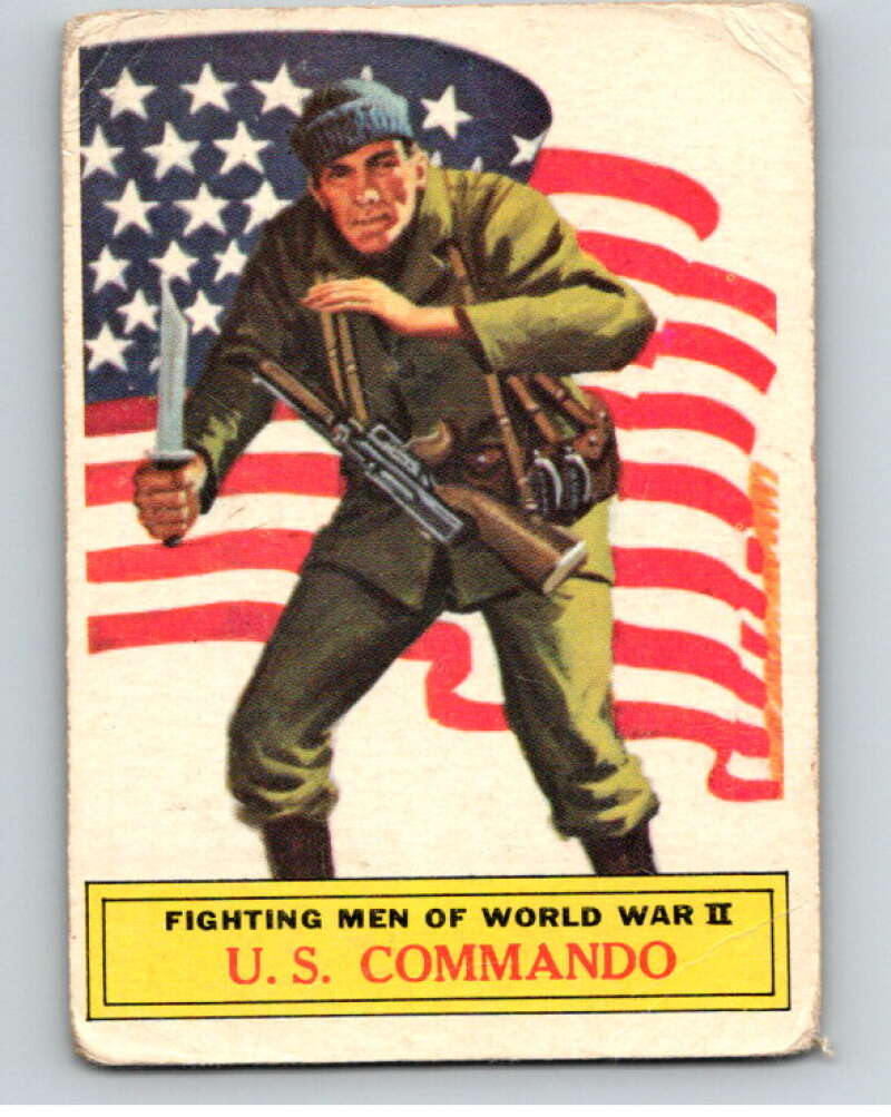 1965 Topps Battle #55 U.S. Commando   V74175 Image 1