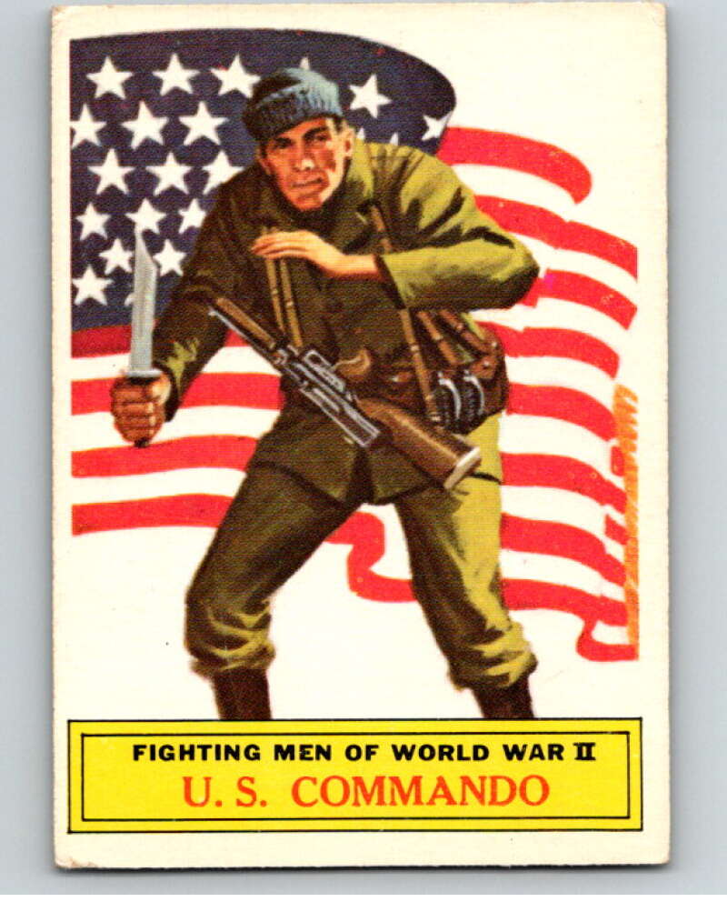 1965 Topps Battle #55 U.S. Commando   V74176 Image 1