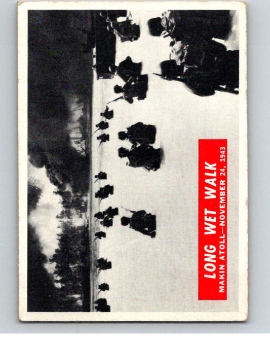1965 Philadelphia Gum War Bulletin #32 Long Wet Walk   V74227 Image 1